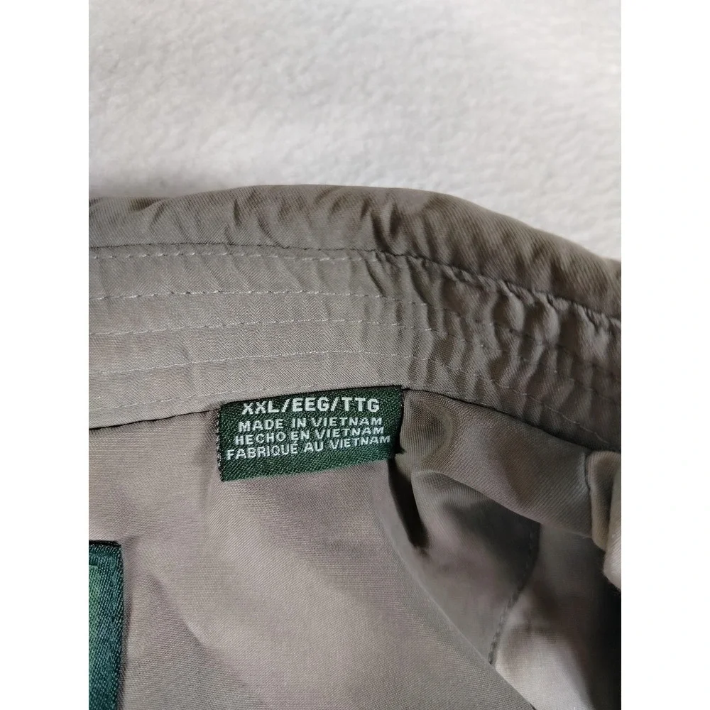 Weatherproof Jacket Mens 2XL Gray Microfiber Windbreaker Bomber Lined Outdoor
